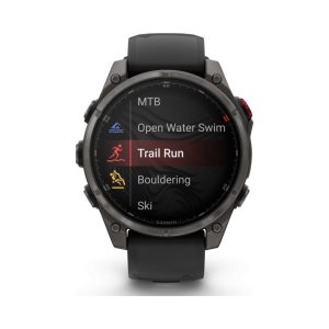 Garmin fenix 8 Pro 47mm, LTE, Saph, Carbon Gray Ti, Black