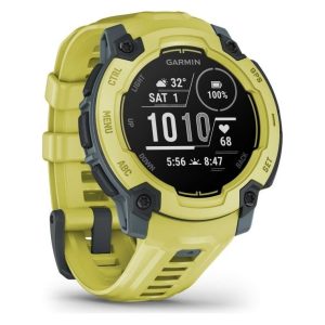 Garmin Instinct E.45 mm. ElectricLimeBezel w/ E
