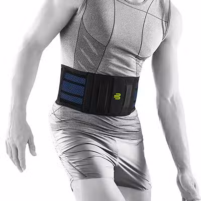 Bauerfeind Sports Back Support PROVEXEMPLAR – Storlek: M – Färg: Svart